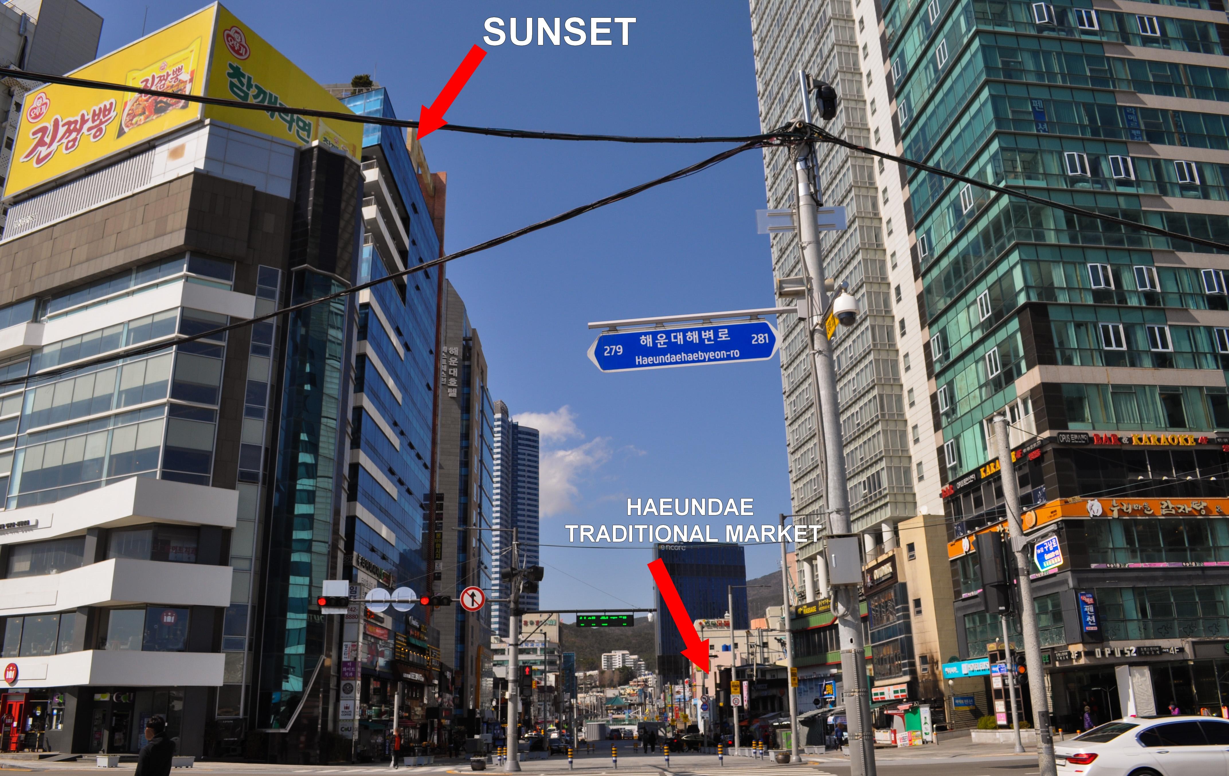 Sunset Hotel Busan Exterior foto